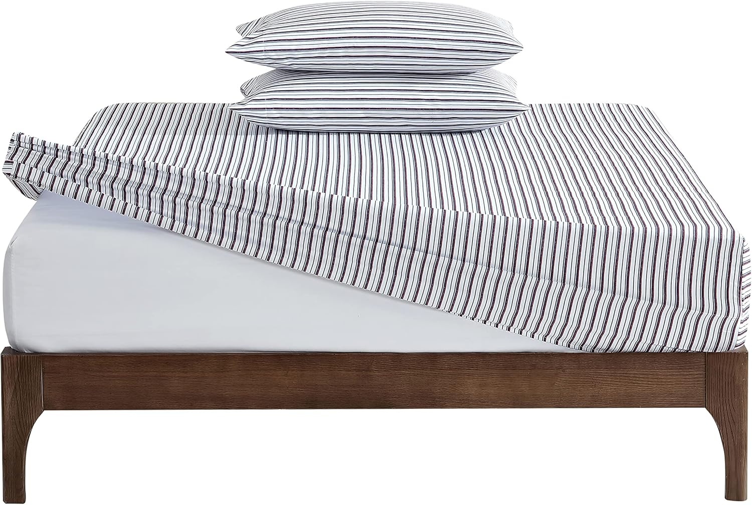 image:imageNautica TwinTwin XL Sheet Set Soft Bedding with Fitted Sheet amp Pillowcase Lightweight Bed Set College Dorm Room Essentials Herringbone BlueAevery Stripe NavyRed