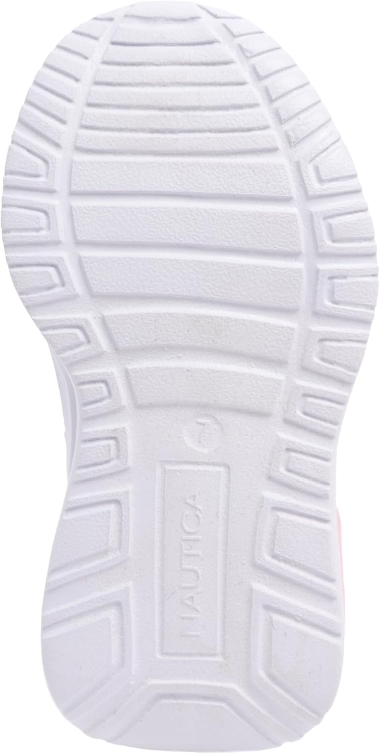 image:imageNautica Girls Athletic SlipOn Sneakers Comfortable Bungee Running Shoes Stylish Tennis Footwear for Active Kids Big Kid Little Kid ToddlerPink Blue Lilac