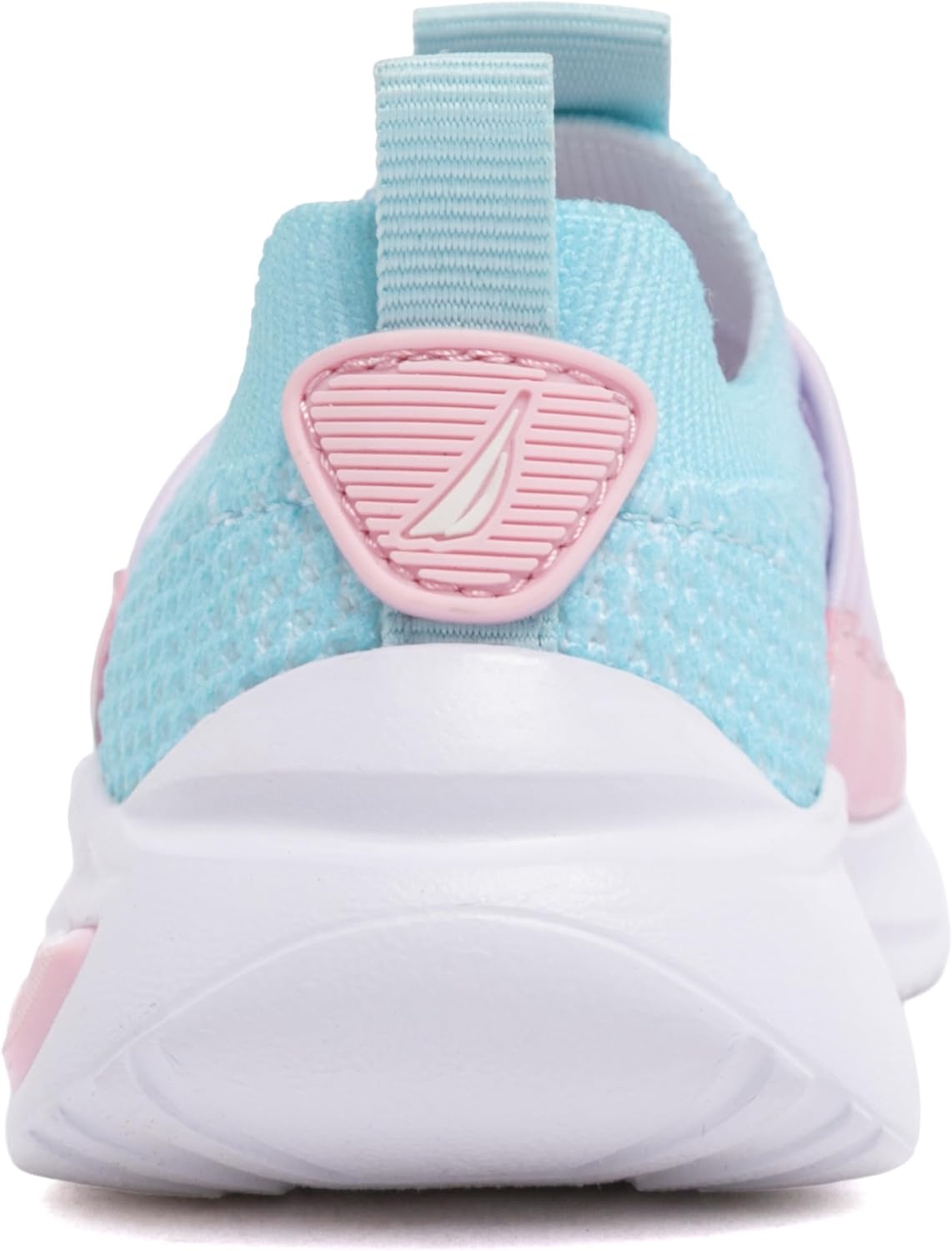 image:imageNautica Girls Athletic SlipOn Sneakers Comfortable Bungee Running Shoes Stylish Tennis Footwear for Active Kids Big Kid Little Kid ToddlerPink Blue Lilac
