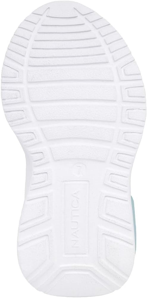 image:imageNautica Girls Athletic SlipOn Sneakers Comfortable Bungee Running Shoes Stylish Tennis Footwear for Active Kids Big Kid Little Kid ToddlerWhite Blue Pink