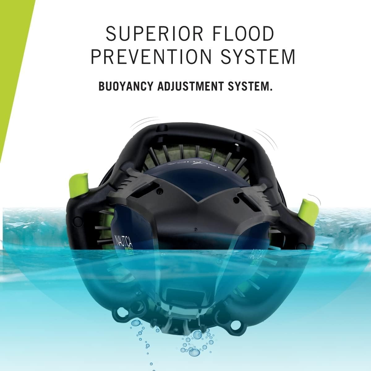 image:imageNautica J Class Underwater seascooter Foldable and Travel Ready for Diving Snorkeling and CruisingNavy
