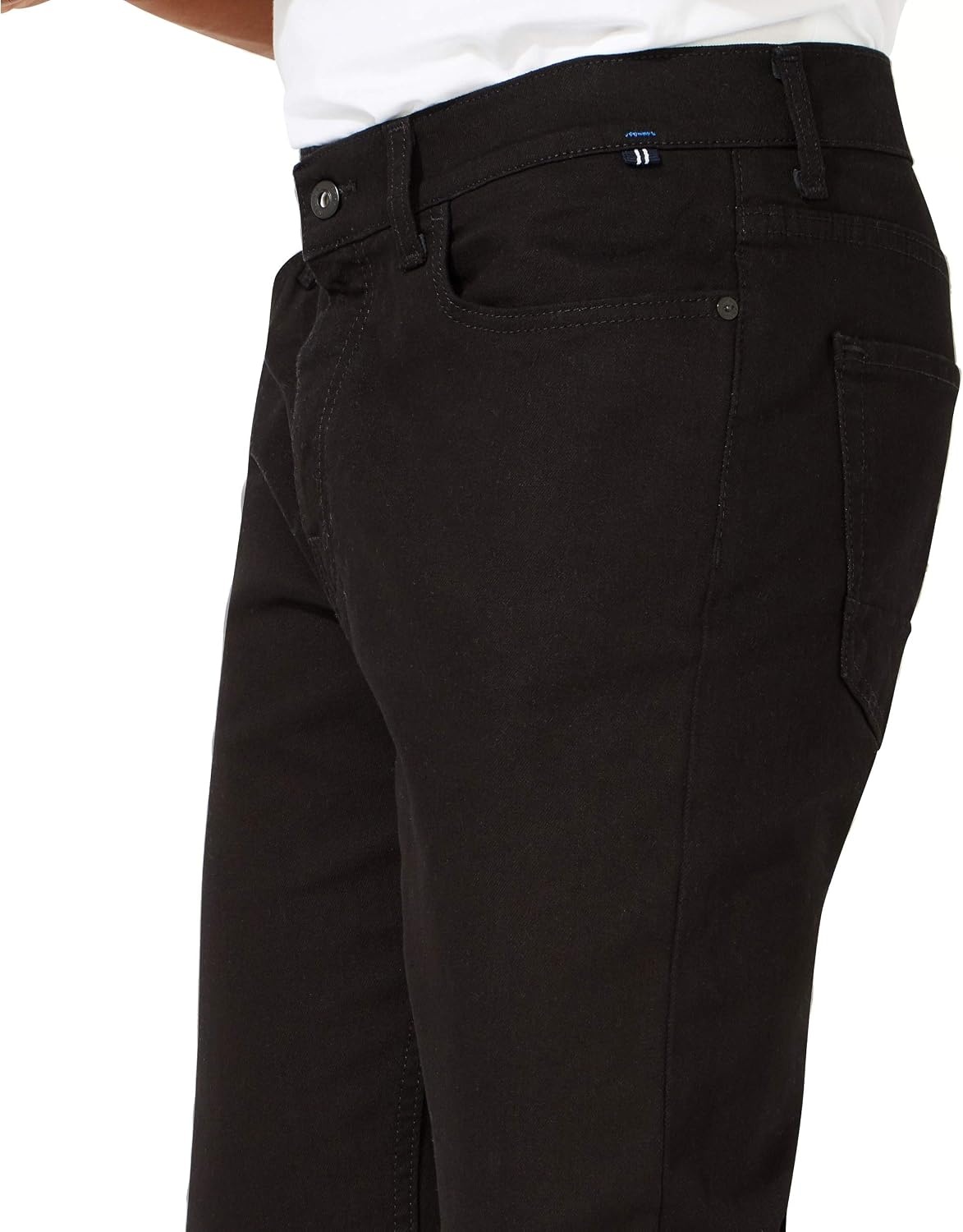 image:imageNautica Jeans Mens Straight Light Cross Hatch JeanBlack Ink Wash