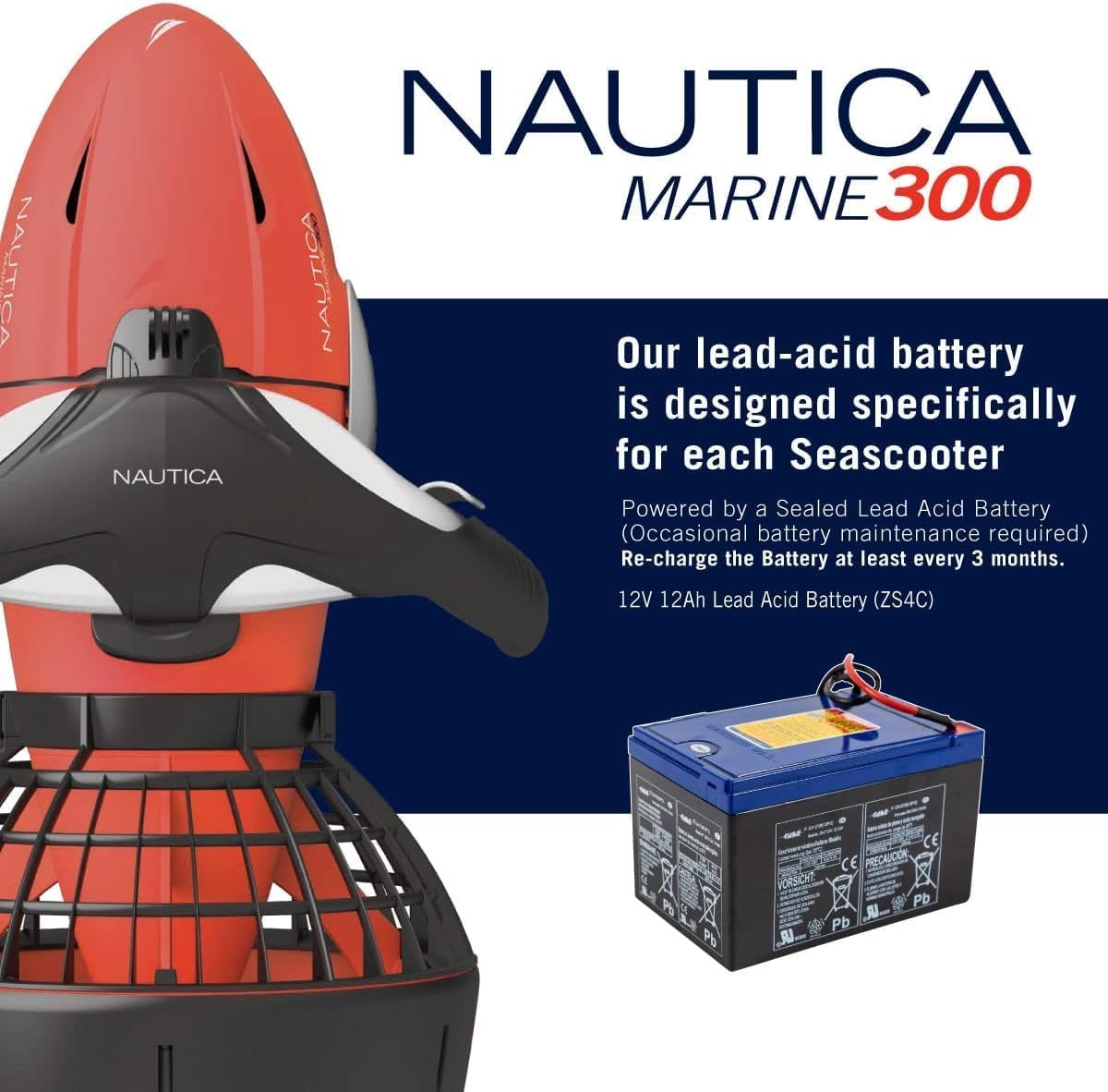 image:imageNautica Marine Underwater SeascooterRedBlack