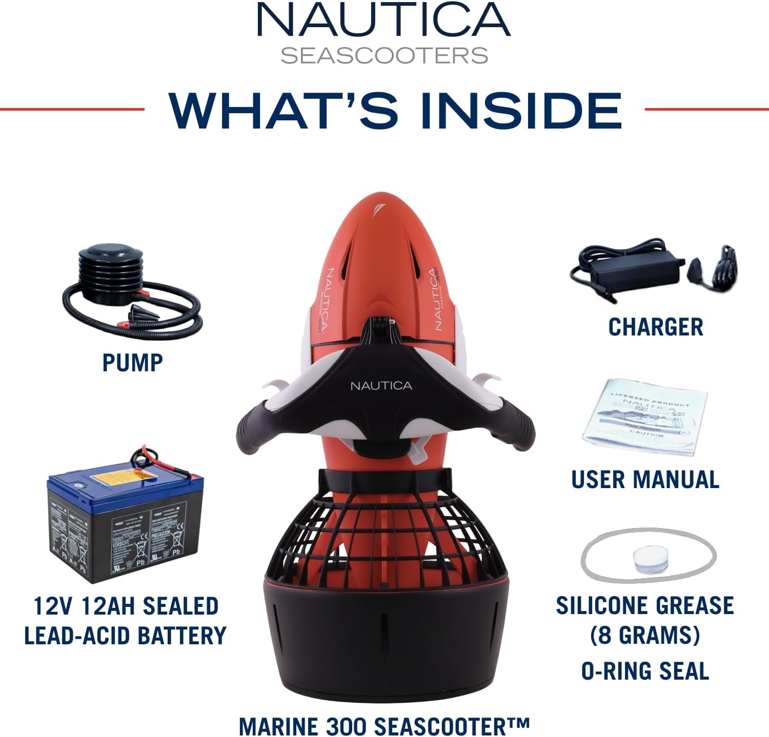 image:imageNautica Marine Underwater SeascooterRedBlack