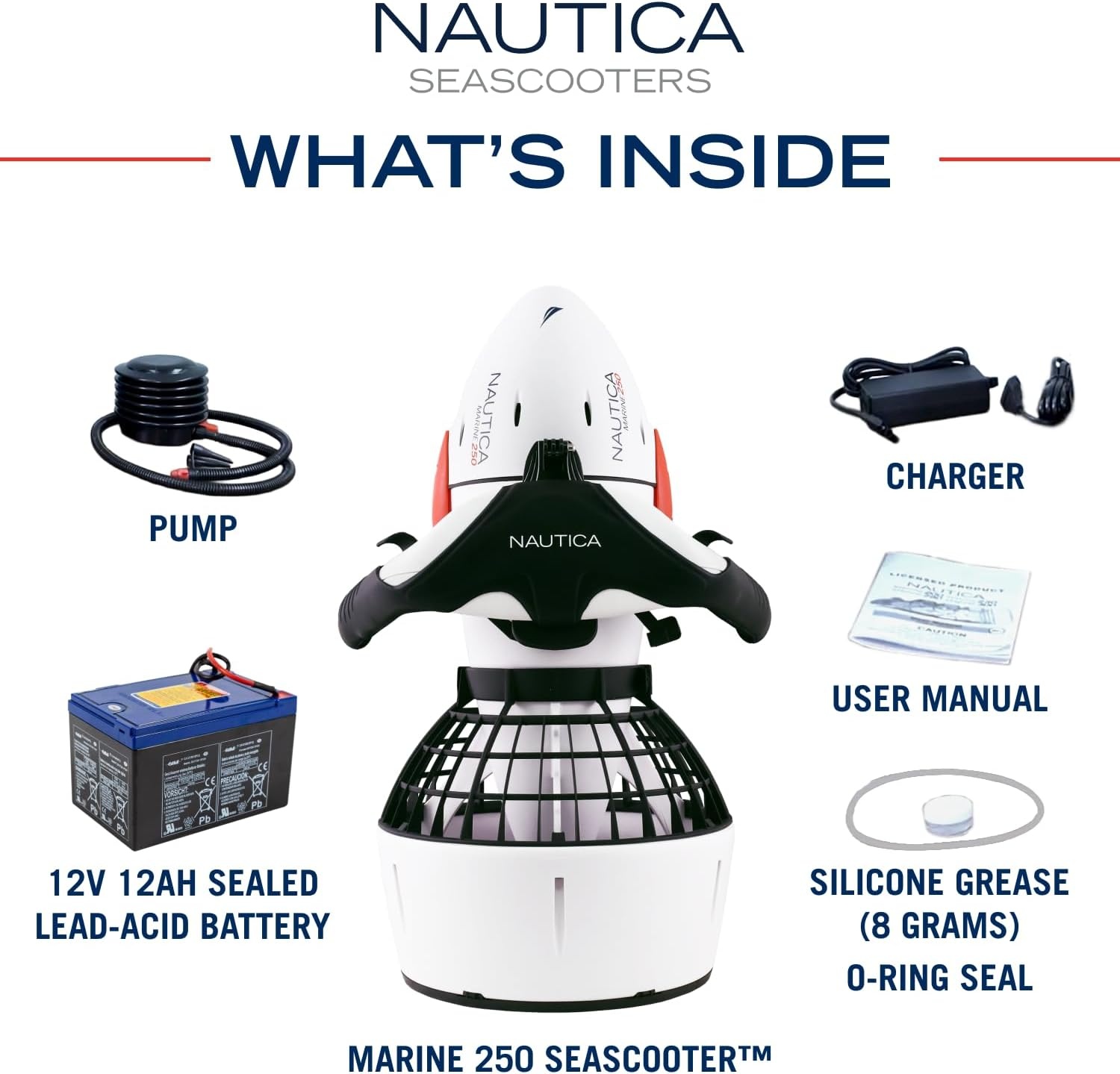 image:imageNautica Marine Underwater SeascooterWhite