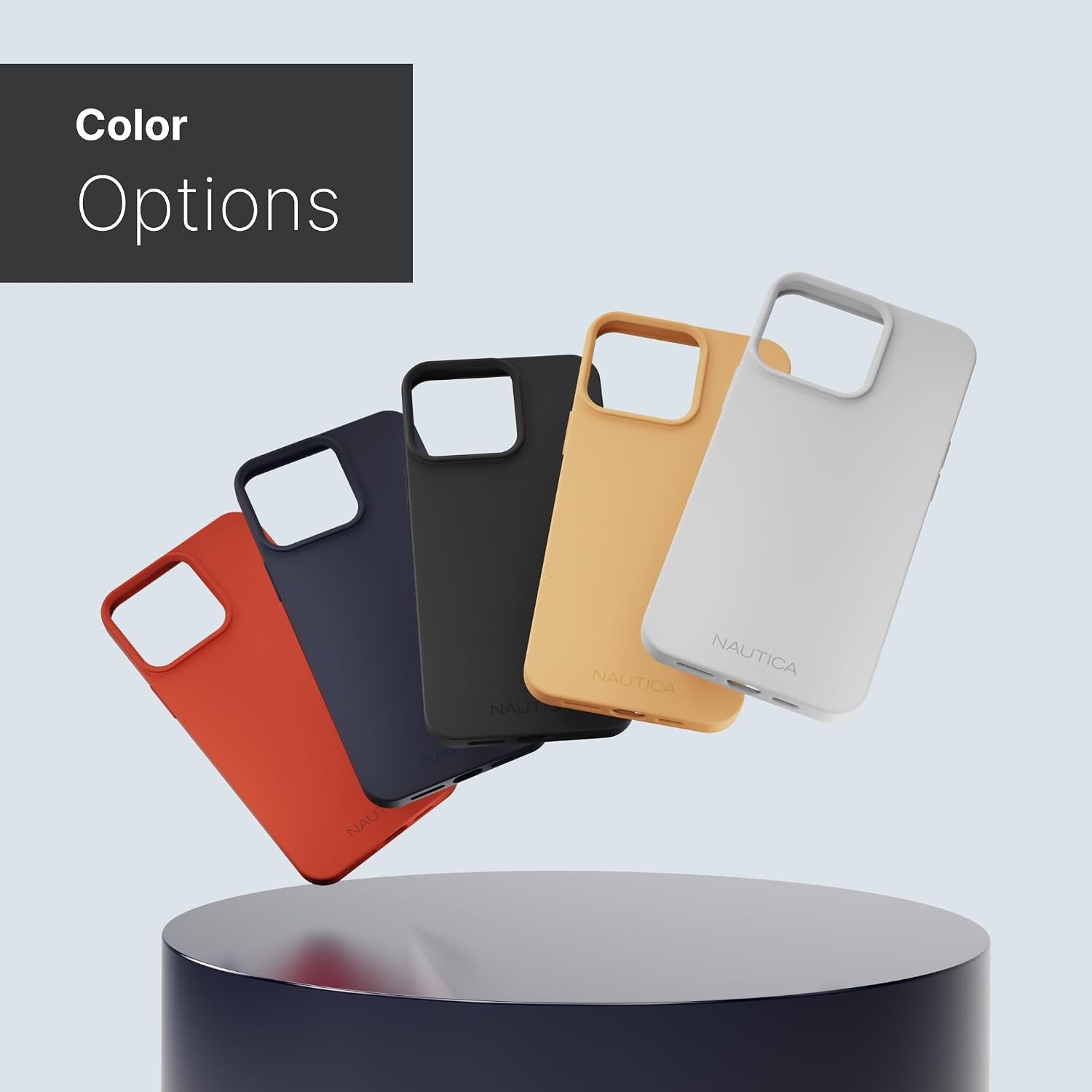 image:imageNautica Matte Phone Case for iPhone 14 Case with UltraLight Slim Design SoftTouch Finish AntiScratch Shockproof Protective FullBody Phone Cover