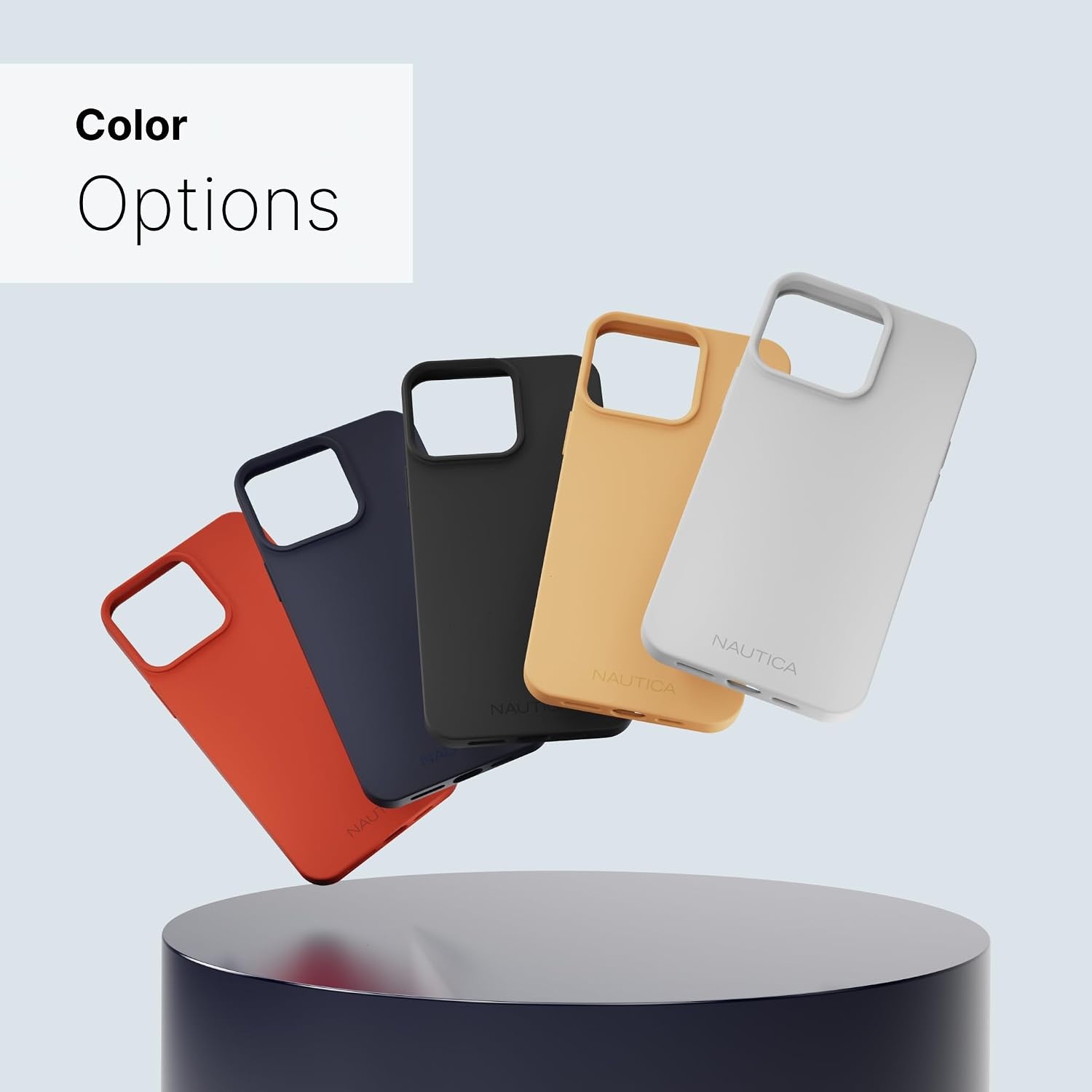 image:imageNautica Matte Phone Case for iPhone 14 Pro Case with UltraLight Slim Design SoftTouch Finish AntiScratch Shockproof Protective FullBody Phone Cover
