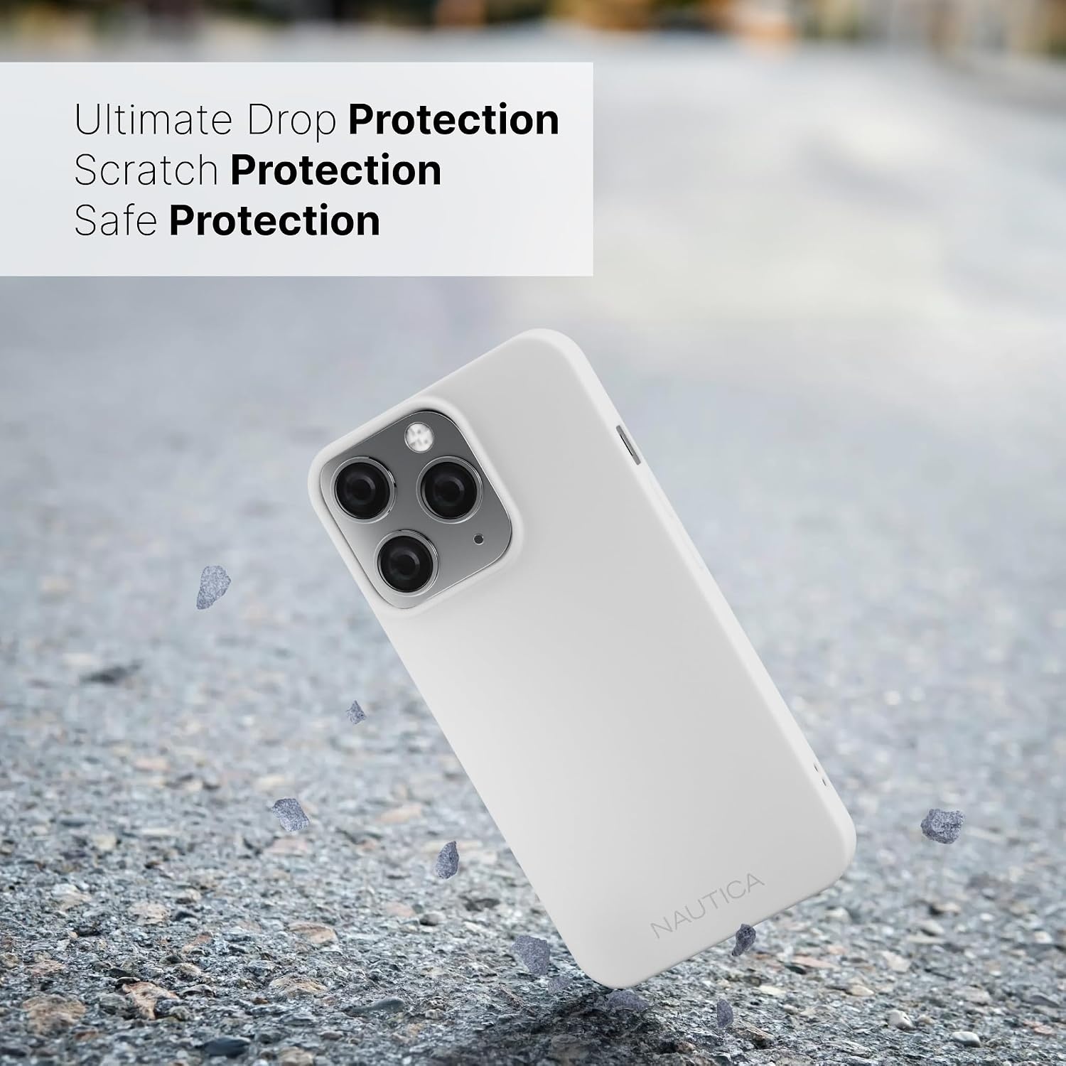 image:imageNautica Matte Phone Case for iPhone 14 Pro Case with UltraLight Slim Design SoftTouch Finish AntiScratch Shockproof Protective FullBody Phone Cover
