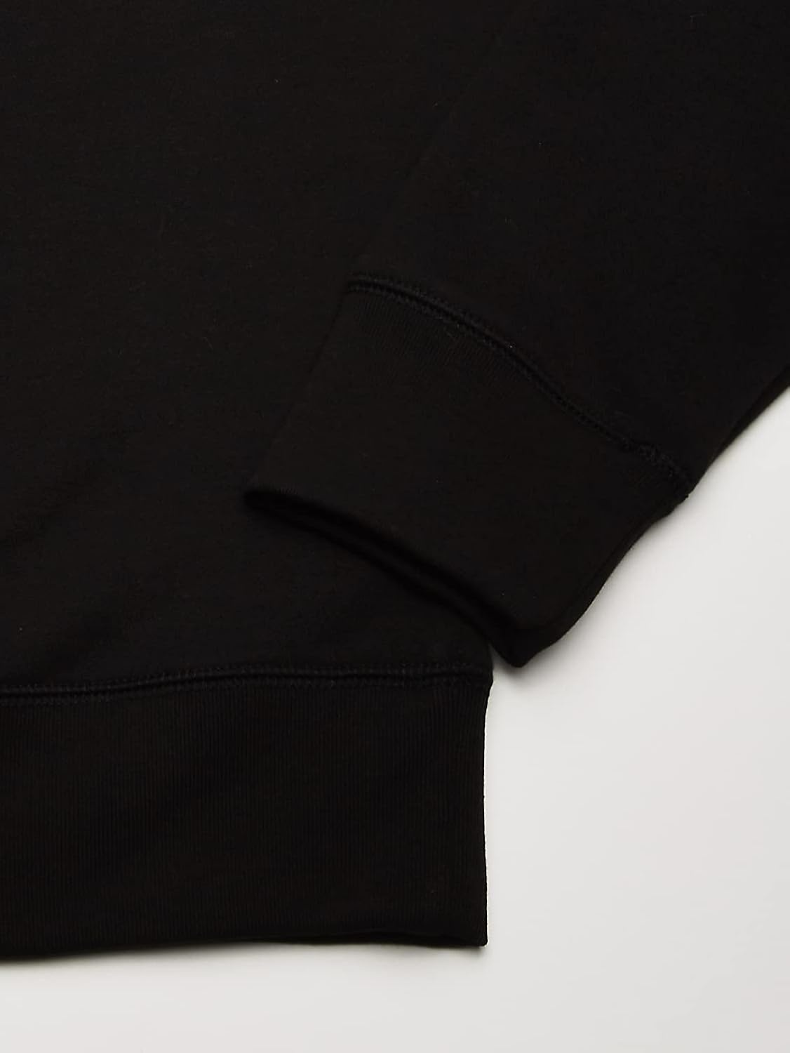 image:imageNautica Mens 14 Zip Pieced Fleece SweatshirtTrue Black