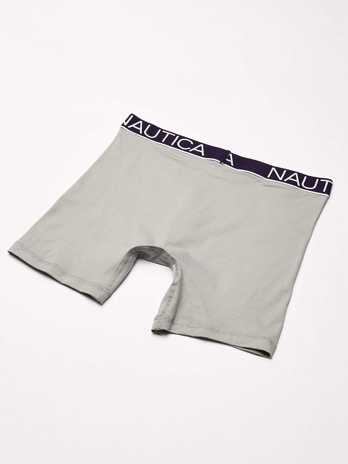 image:imageNautica Mens 3Pack Classic Cotton Stretch Boxer BriefsBlackCharcoalAlloy