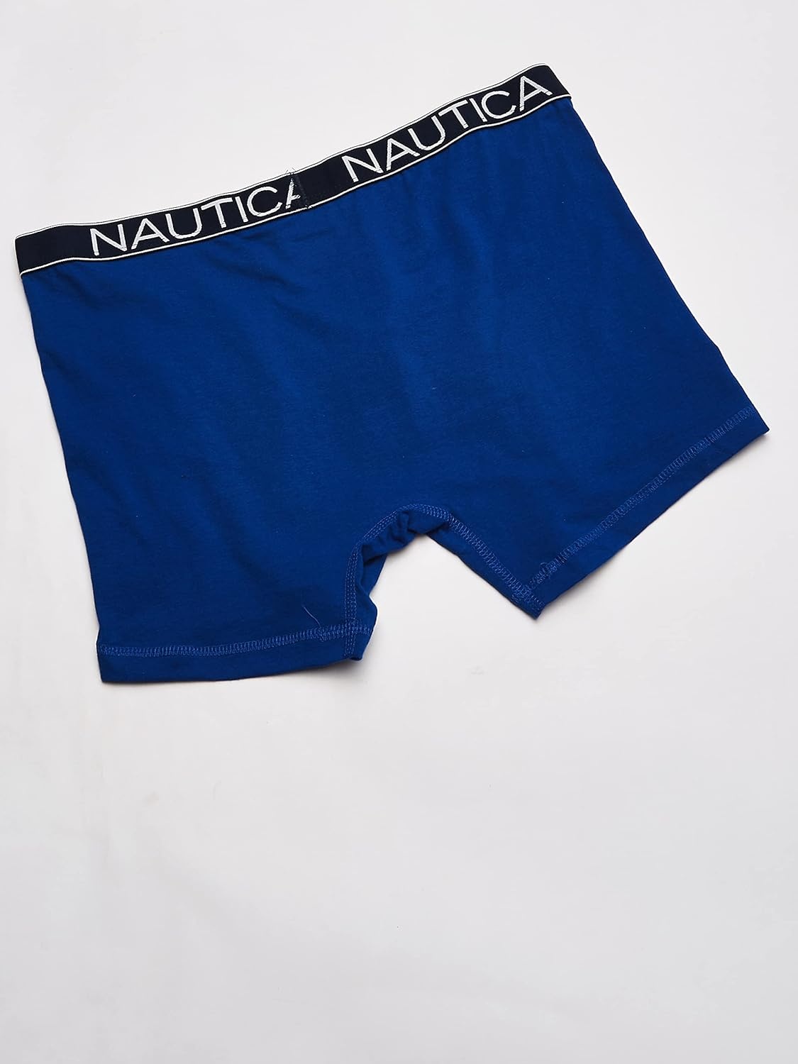 image:imageNautica Mens 3Pack Classic Cotton Stretch Boxer BriefsSea CobaltPeacoatLobster Print Blue