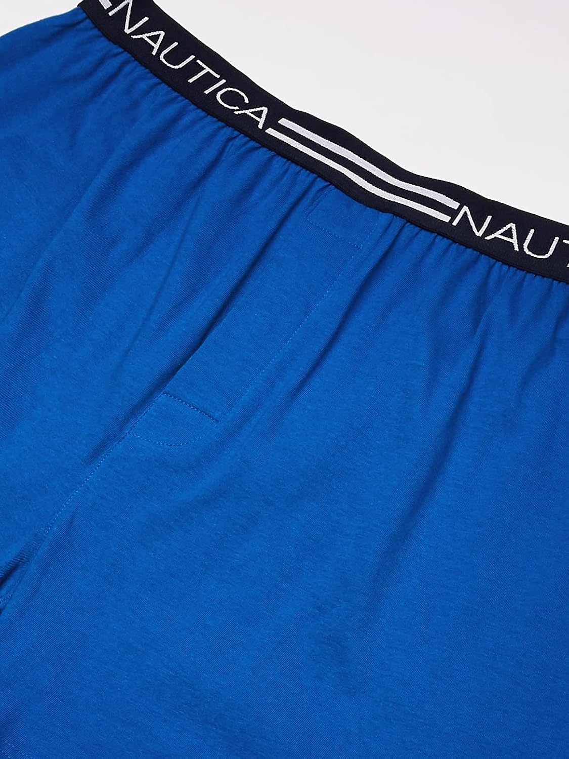 image:imageNautica Mens 4 Pack Classic Cotton Loose Knit BoxersPeacoatAero BlueSea Cobalt 4 Pack
