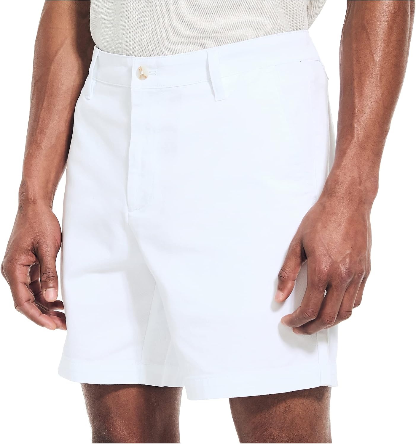 image:imageNautica Mens 6 Deck ShortBright White