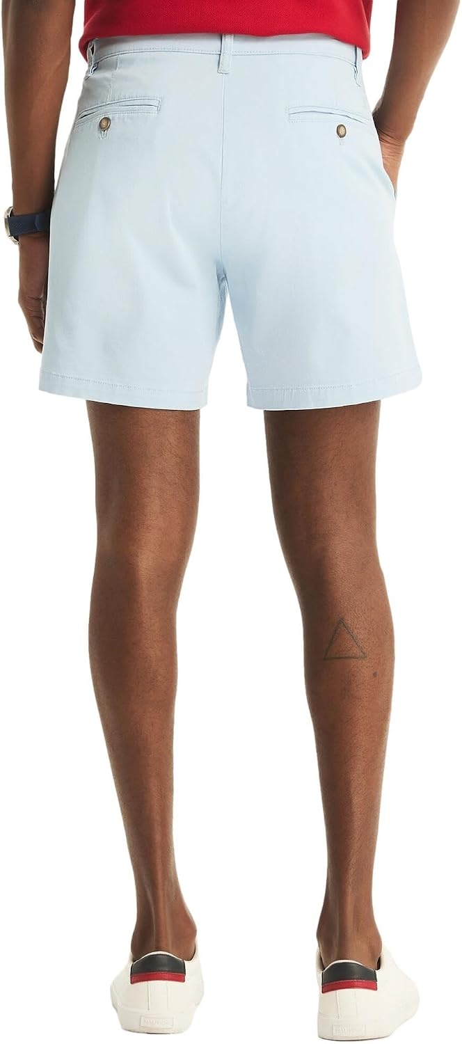 image:imageNautica Mens 6 Deck ShortCerulean Blue