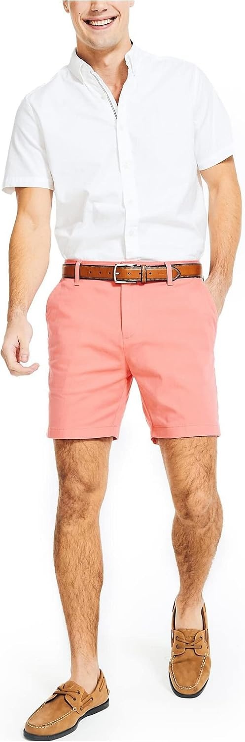 image:imageNautica Mens 6 Deck ShortSugar Coral