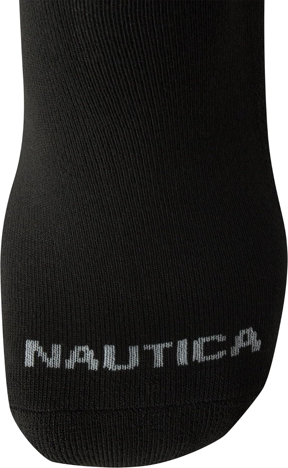 image:imageNautica Mens Athletic Crew Socks 5 Pack Moisture Wicking Cushioned Athletic Socks for Men with Reinforced Seams 6125All Black