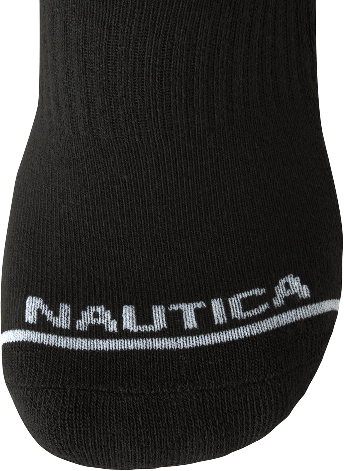 image:imageNautica Mens Athletic Crew Socks 5 Pack Moisture Wicking Cushioned Athletic Socks for Men with Reinforced Seams 6125Black