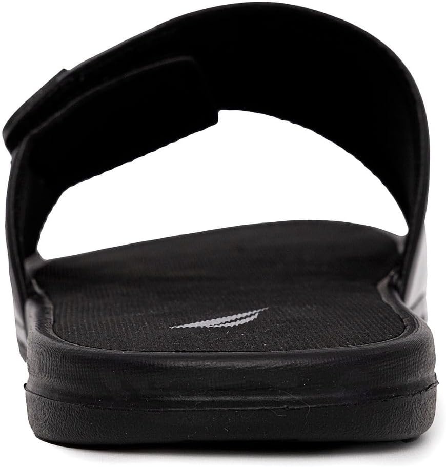 image:imageNautica Mens Athletic Slide Sandal Adjustable Straps Comfort SlipOnBlackSilver