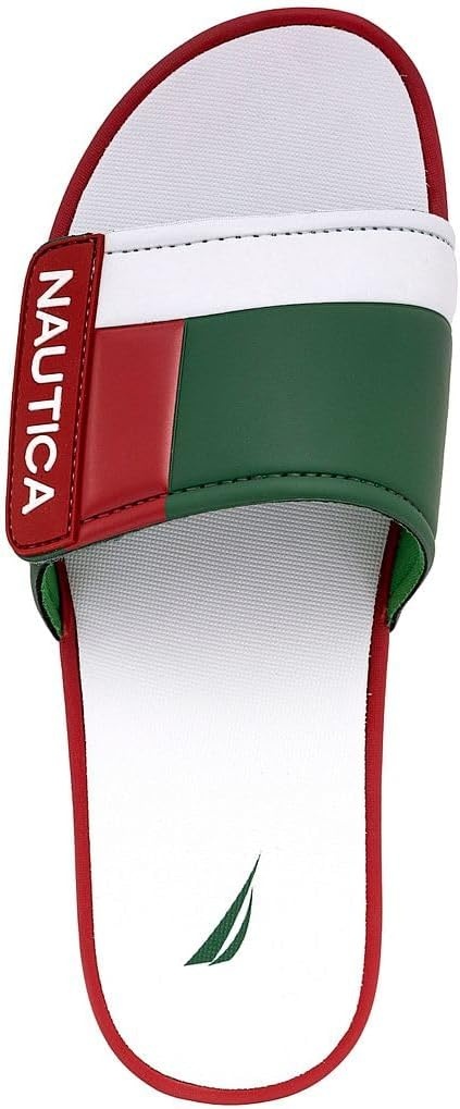 image:imageNautica Mens Athletic Slide Sandal Adjustable Straps Comfort SlipOnMex