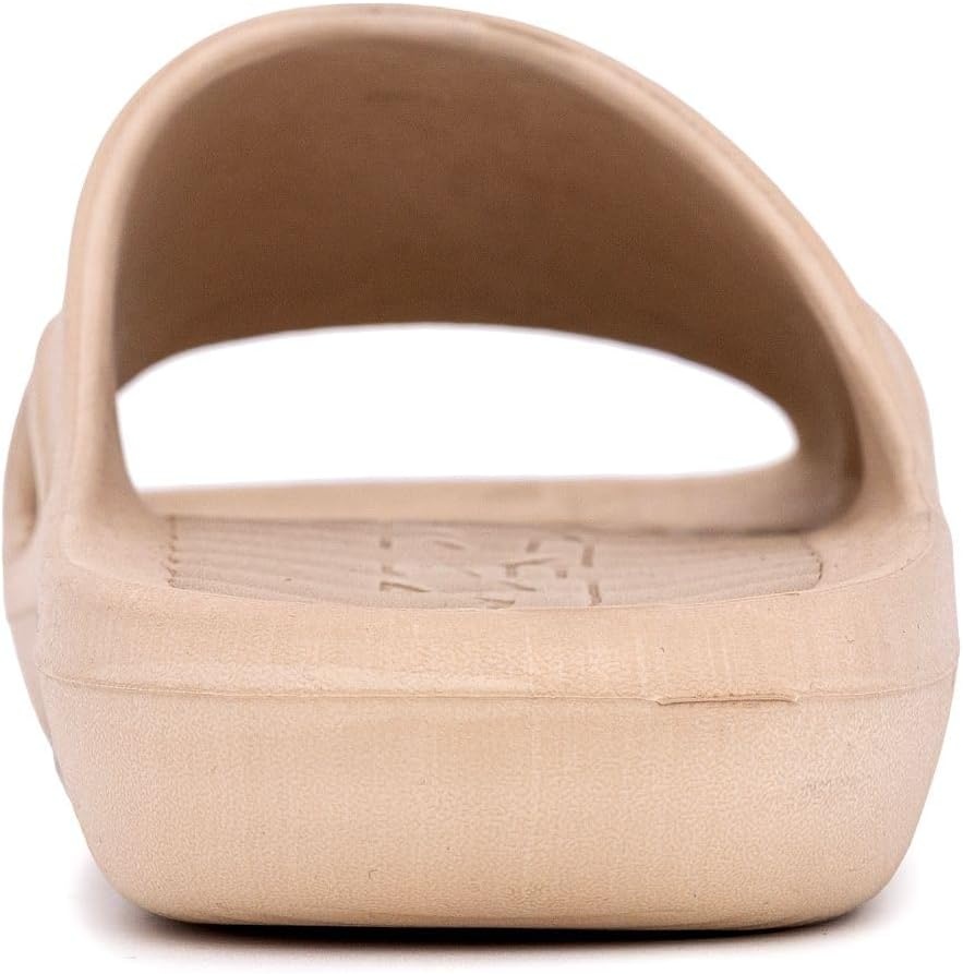 image:imageNautica Mens Athletic Slides Sport Shower Sandals for Indoor amp Outdoor Lightweight Durable and ComfortableKhaki
