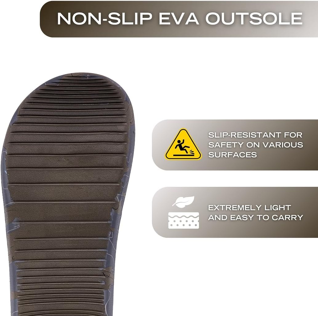 image:imageNautica Mens Athletic Slides Sport Shower Sandals for Indoor amp Outdoor Lightweight Durable and ComfortableOlive