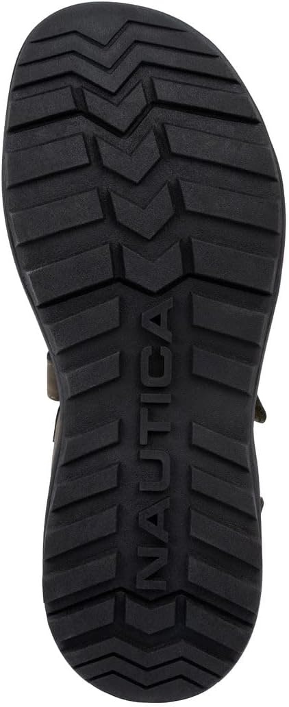 image:imageNautica Mens Athletic Sport Sandals Adjustable Strap Comfortable OpenToe Hiking amp Walking Sandals with Cushioned SoleOlivechisholm