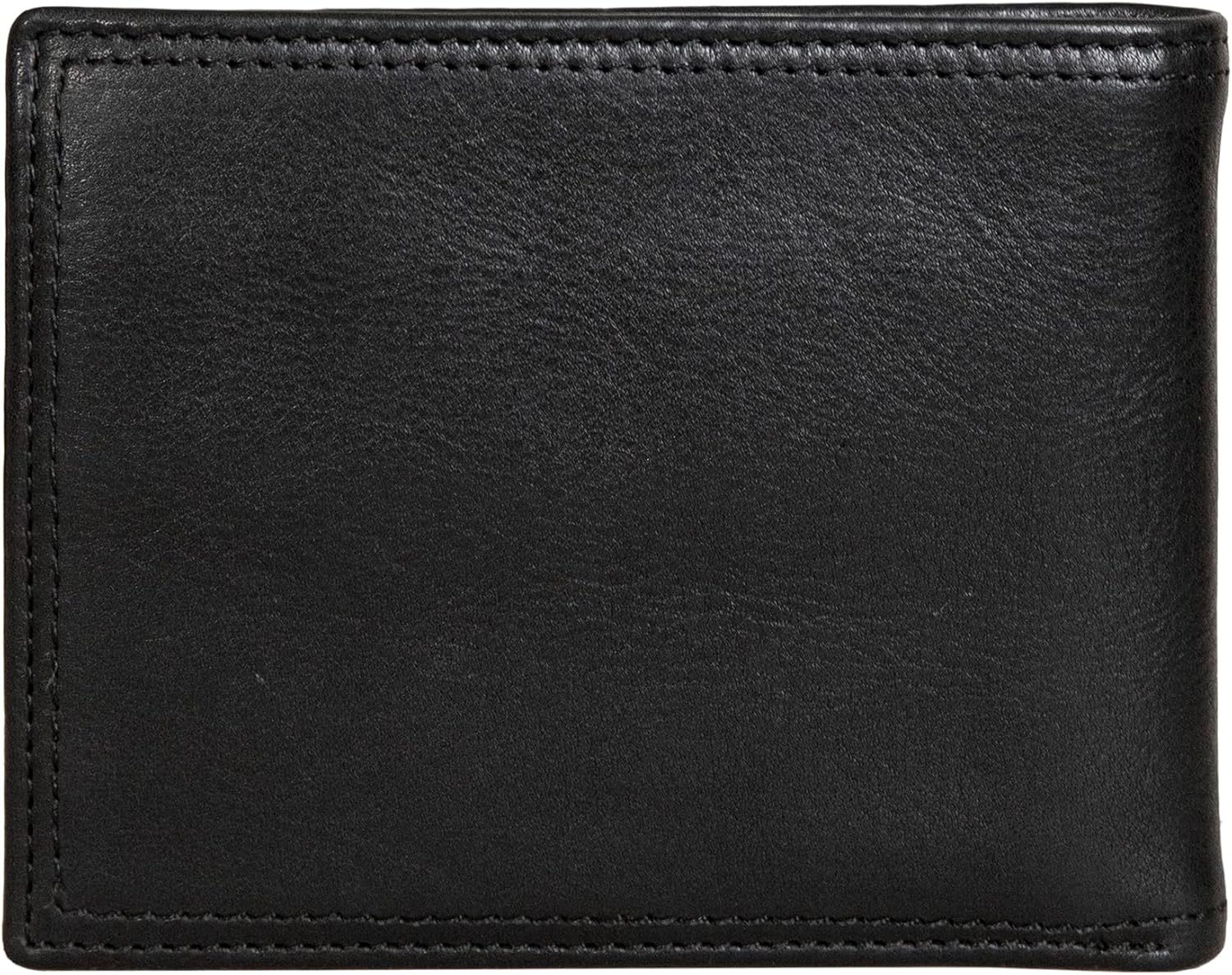 image:imageNautica Mens Bifold Leather Wallet RFID Blocking ID Window Card Slots Organization Durable StylishEnameled Logo Black