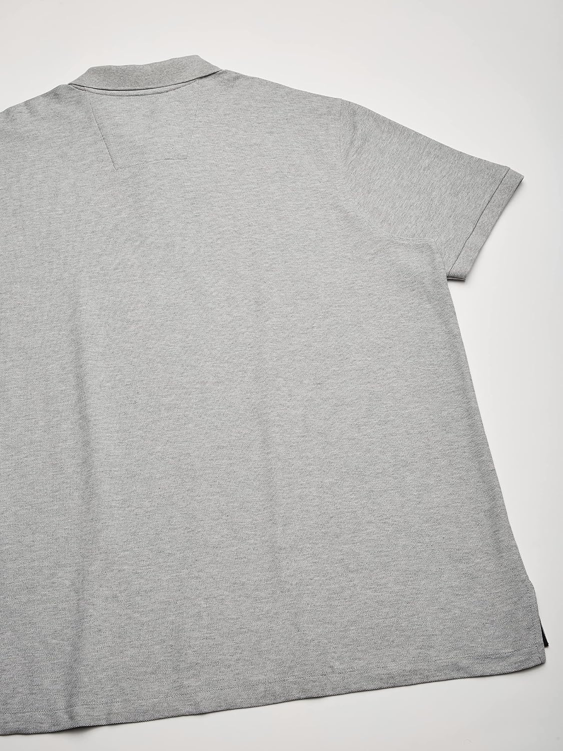 image:imageNautica Mens Big and Tall Classic Fit Short Sleeve Solid Performance Deck Polo ShirtGrey Heather