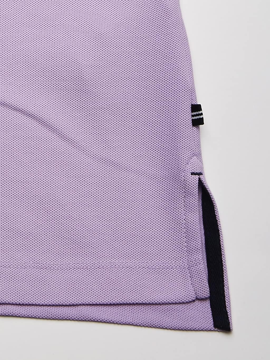 image:imageNautica Mens Big and Tall Classic Fit Short Sleeve Solid Performance Deck Polo ShirtLavendula