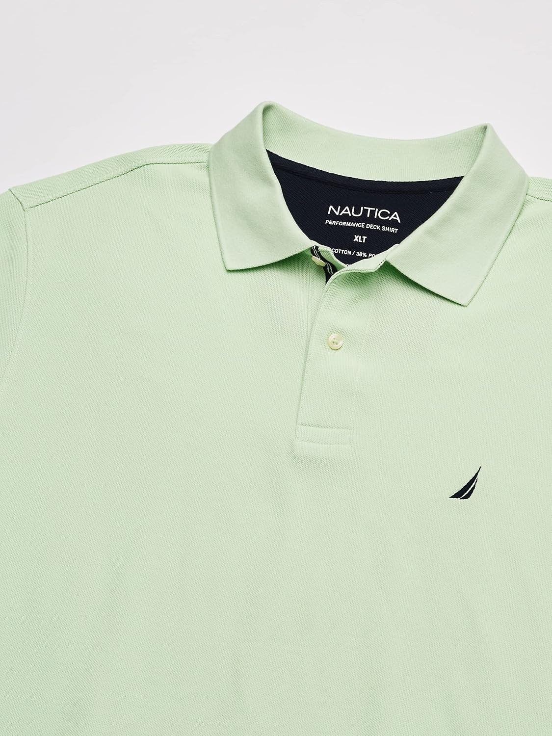 image:imageNautica Mens Big and Tall Classic Fit Short Sleeve Solid Performance Deck Polo ShirtPatinagren