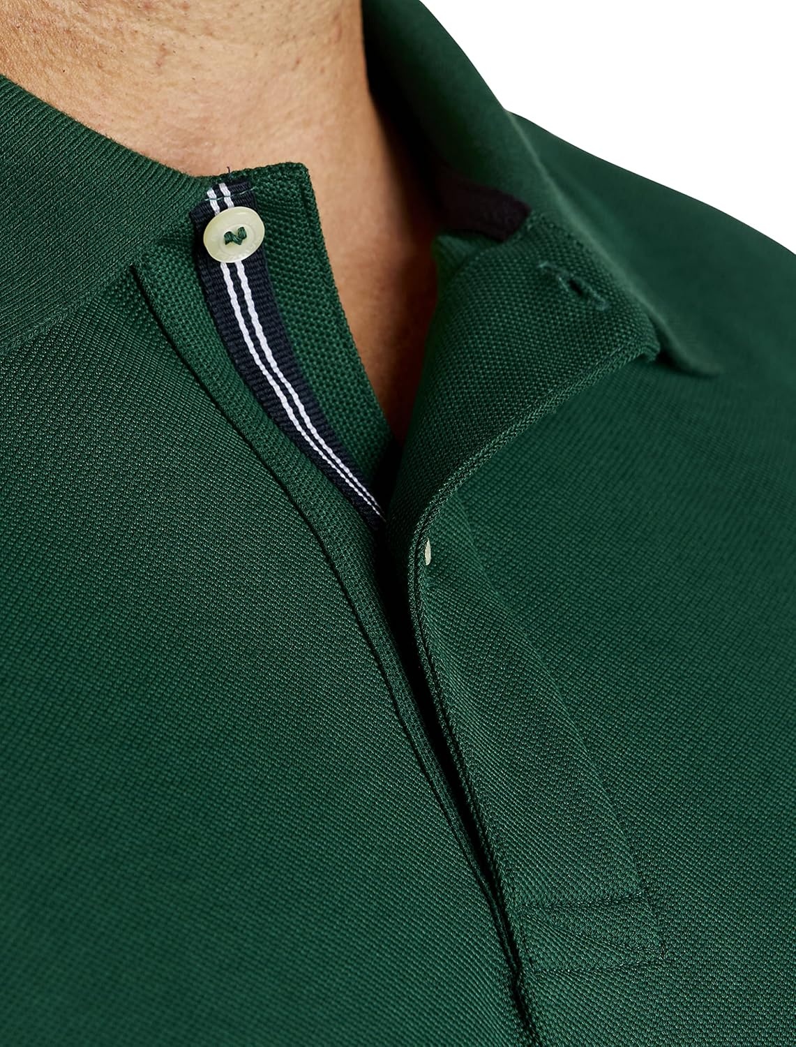 image:imageNautica Mens Big and Tall Classic Fit Short Sleeve Solid Performance Deck Polo ShirtTidal Green