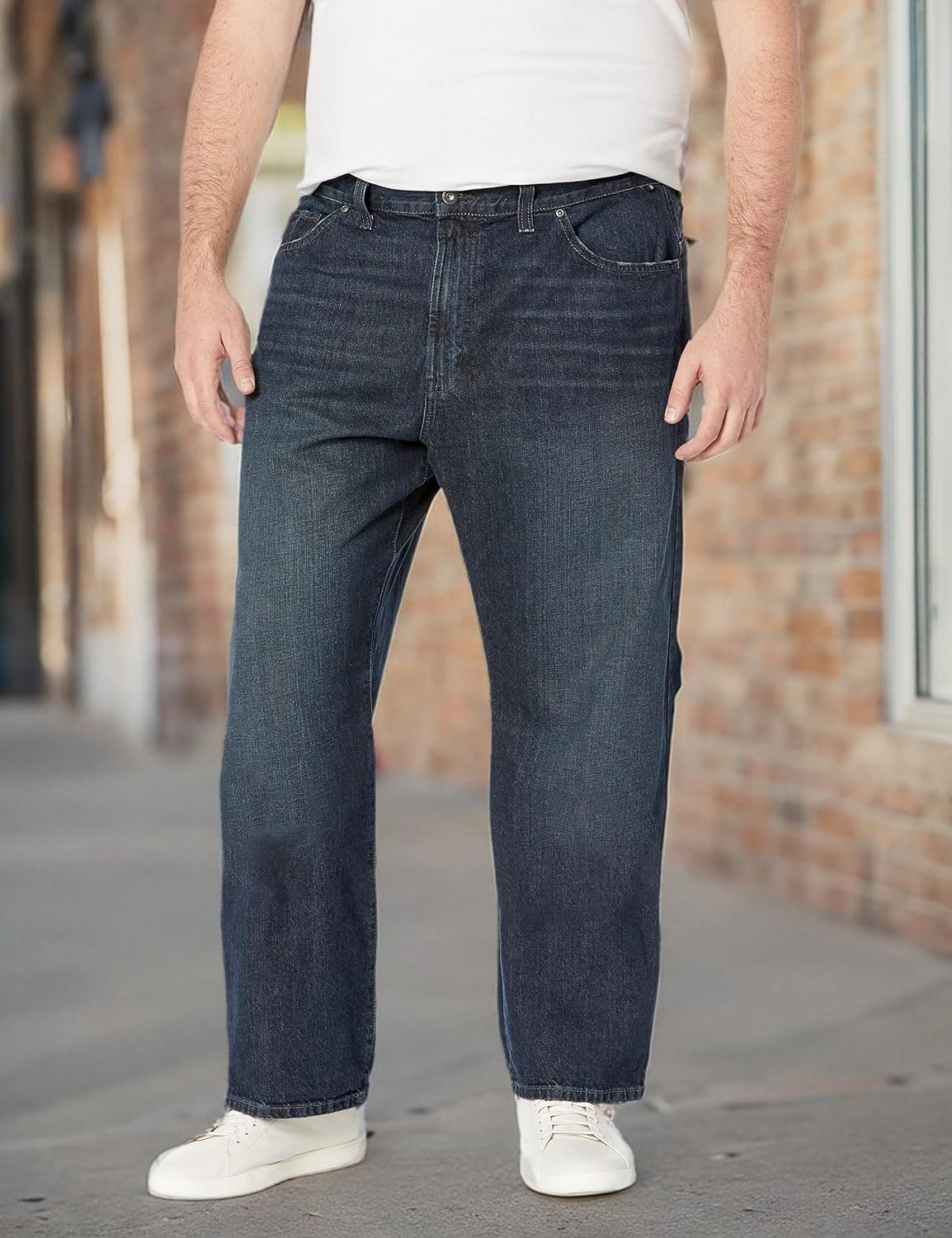 image:imageNautica Mens Big and Tall Relaxed Fit JeanRigger Blue