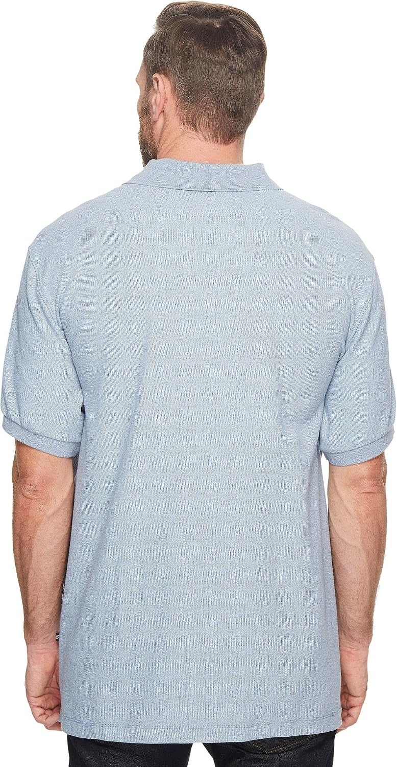 image:imageNautica Mens Big and Tall Short Sleeve Solid Deck Polo ShirtDeep Anchor Heather