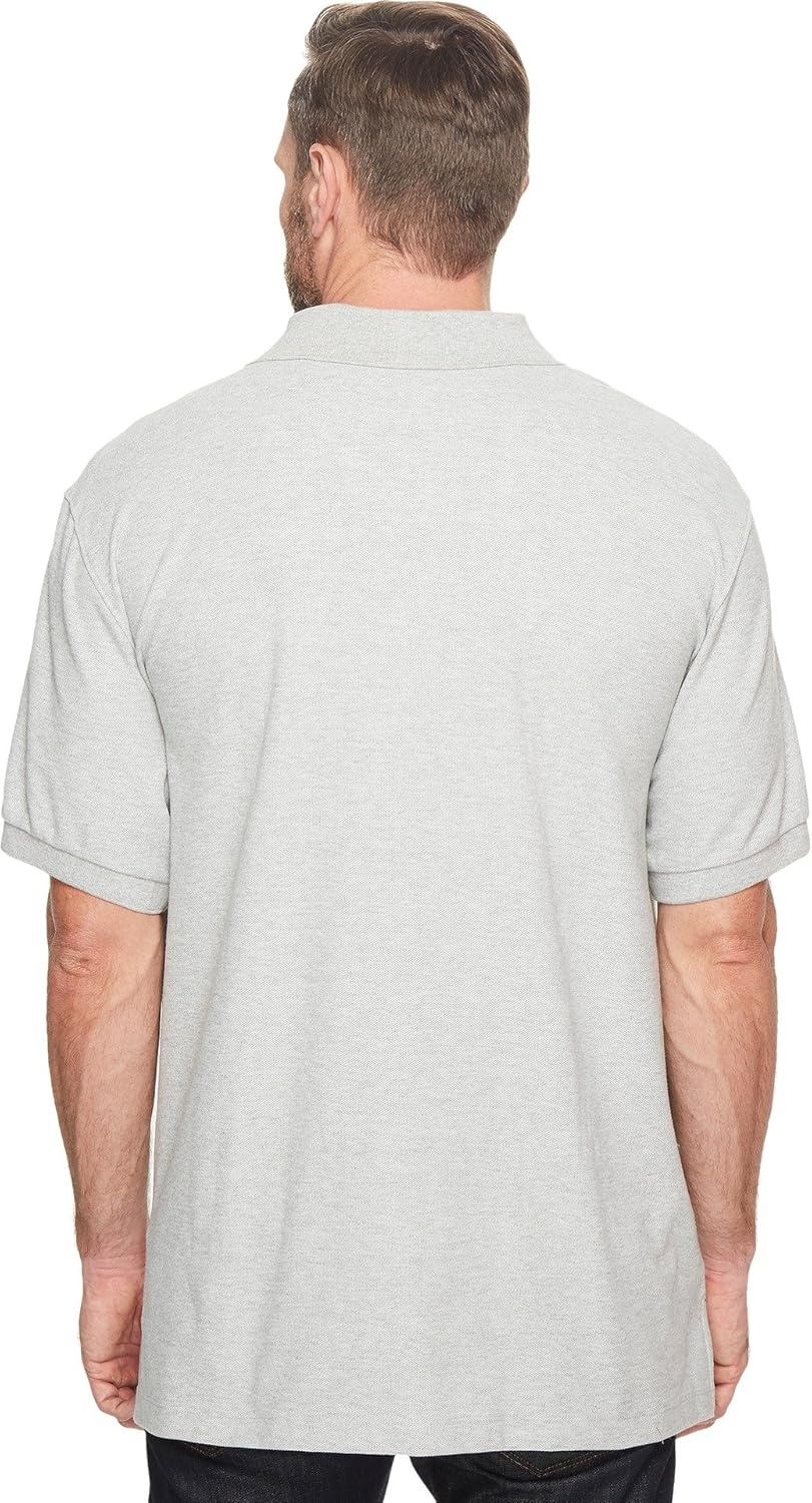 image:imageNautica Mens Big and Tall Short Sleeve Solid Deck Polo ShirtGrey Heather