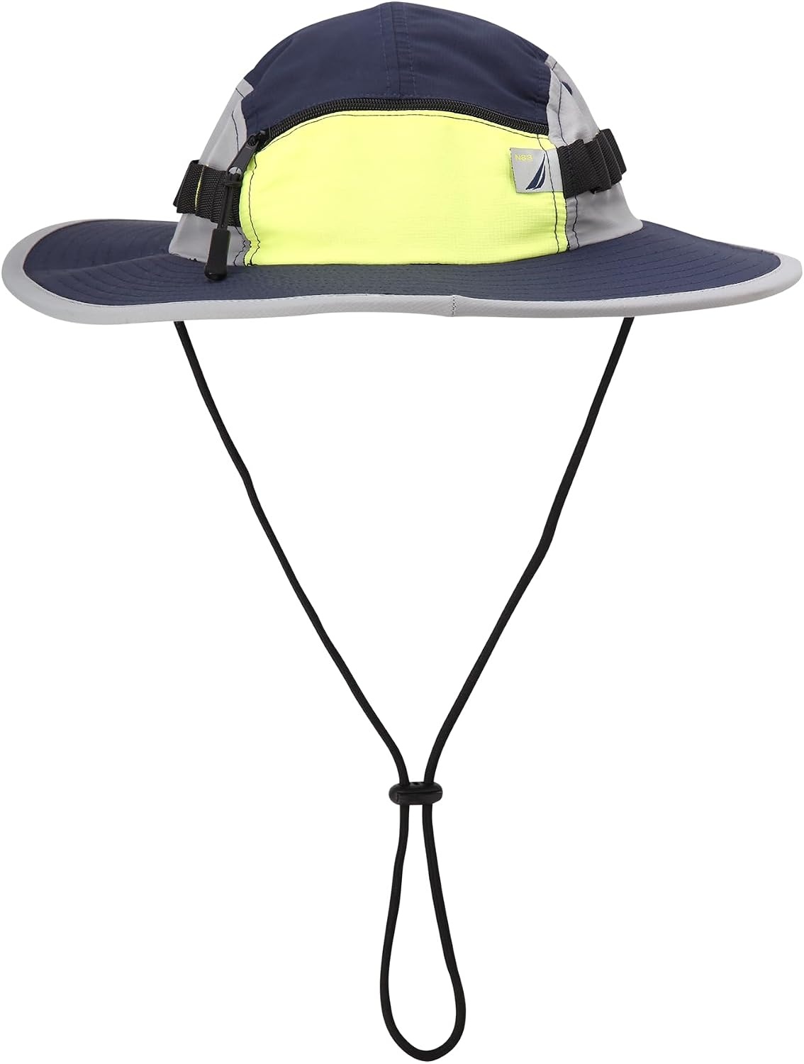 image:imageNautica Mens Boonie Hat Lightweight UV Protection Wide Brim Mainsail Safari Fishing Hat for Men with Adjustable StrapNavy