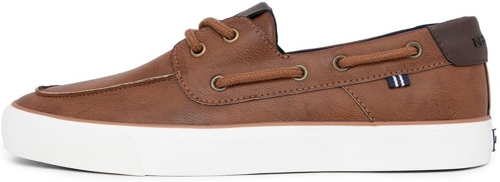 image:imageNautica Mens Casual Boat Shoes MocToe Loafers with Cushioned Insole Deck Fashion SneakerBrownallegheny