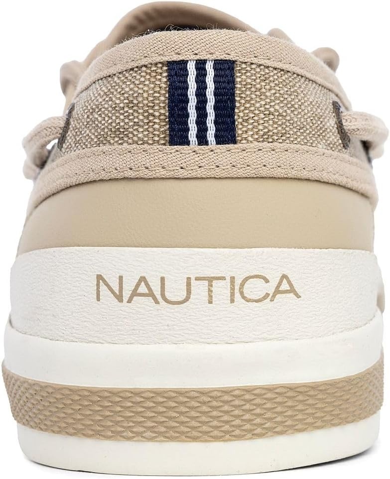 image:imageNautica Mens Casual Boat Shoes MocToe Loafers with Cushioned Insole Deck Fashion SneakerNaturaljempol