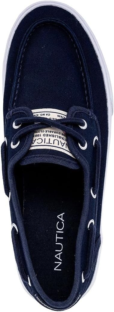 image:imageNautica Mens Casual Boat Shoes MocToe Loafers with Cushioned Insole Deck Fashion SneakerNavy Twill