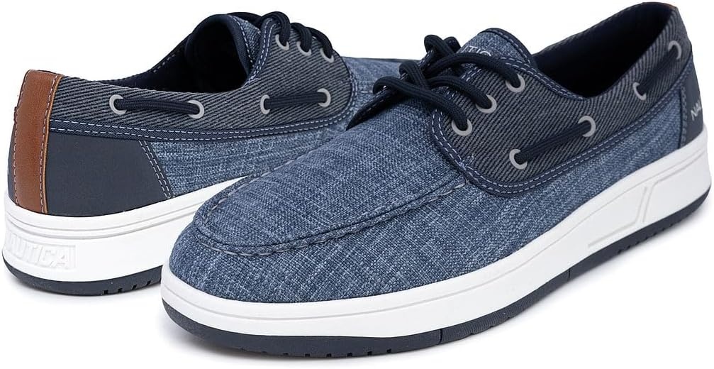 image:imageNautica Mens Casual Boat Shoes MocToe Loafers with Cushioned Insole Deck Fashion SneakerNavyando