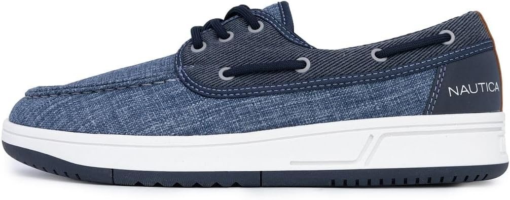 image:imageNautica Mens Casual Boat Shoes MocToe Loafers with Cushioned Insole Deck Fashion SneakerNavyando
