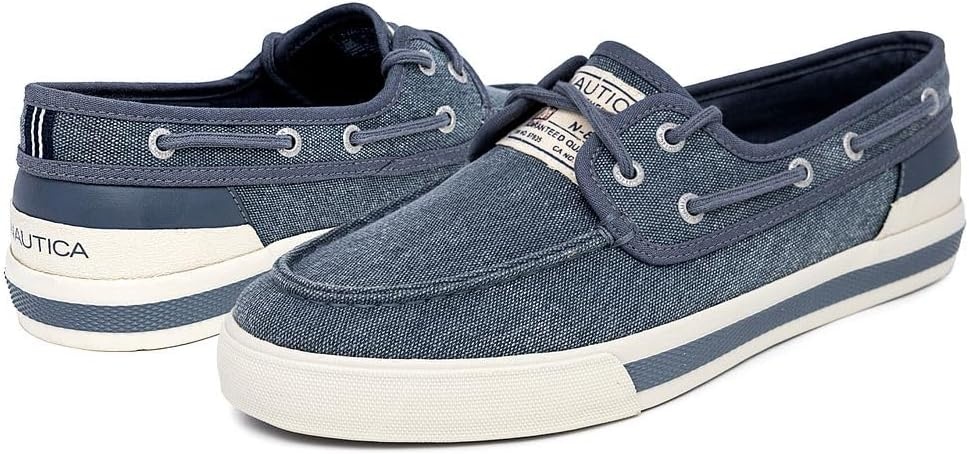 image:imageNautica Mens Casual Boat Shoes MocToe Loafers with Cushioned Insole Deck Fashion SneakerNavyjempol