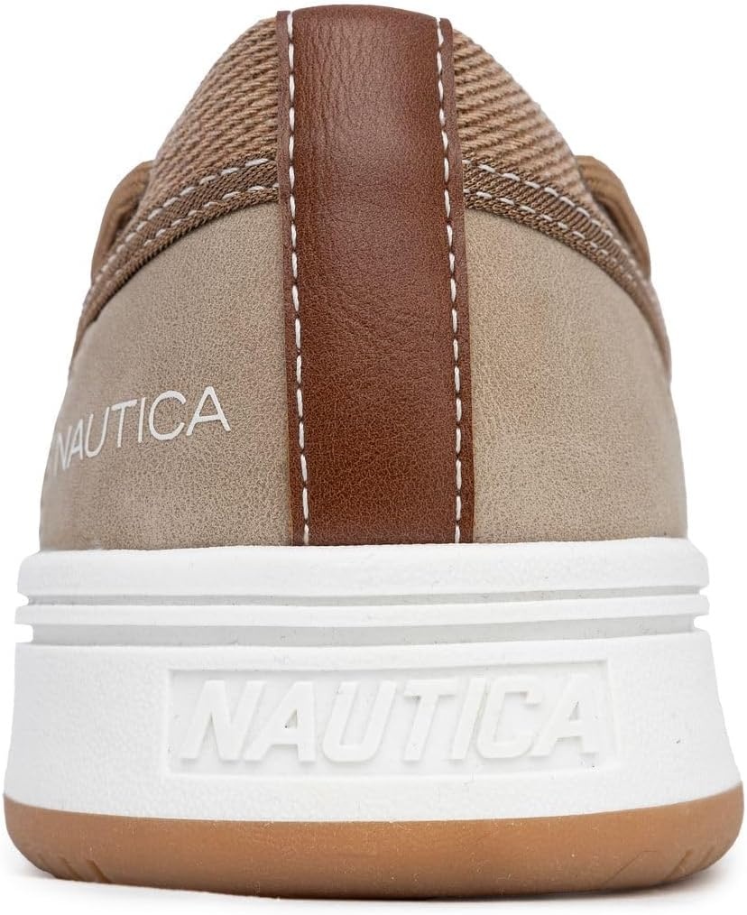 image:imageNautica Mens Casual Boat Shoes MocToe Loafers with Cushioned Insole Deck Fashion SneakerTaupeando