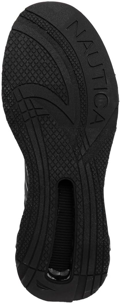 image:imageNautica Mens Casual Fashion Sneakers Lightweight LaceUp Athletic Walking Shoes for Gym amp Tennis ComfortableNavy Blackwyern