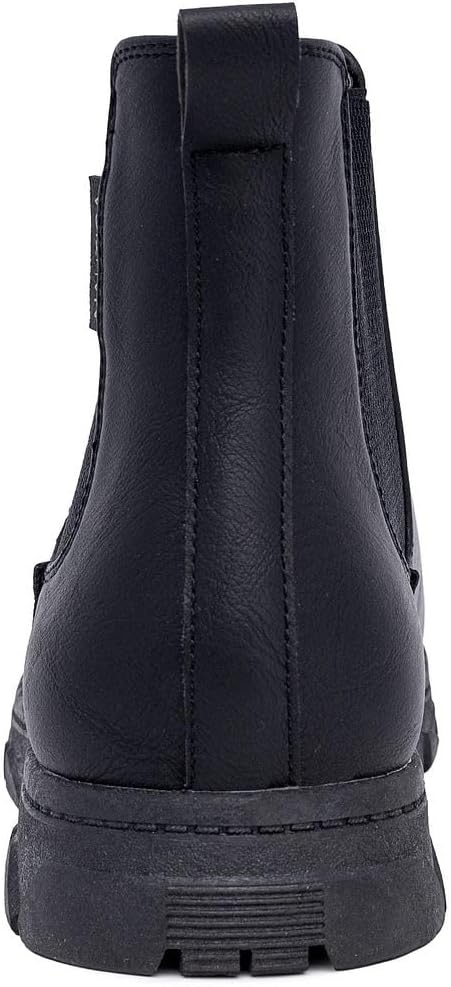 image:imageNautica Mens Chelsea Boot SlipOn Dress Ankle Shoe Chukka Desert BootsWuzerBlack Smooth