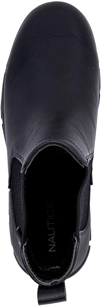 image:imageNautica Mens Chelsea Boot SlipOn Dress Ankle Shoe Chukka Desert BootsWuzerBlack Smooth