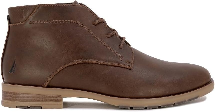 image:imageNautica Mens Chukka Boot Dress Casual LaceUp Ankle Shoe Oxfords amp Desert BootsLargobrown