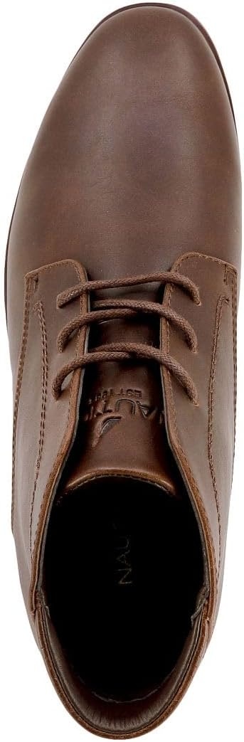 image:imageNautica Mens Chukka Boot Dress Casual LaceUp Ankle Shoe Oxfords amp Desert BootsLargobrown