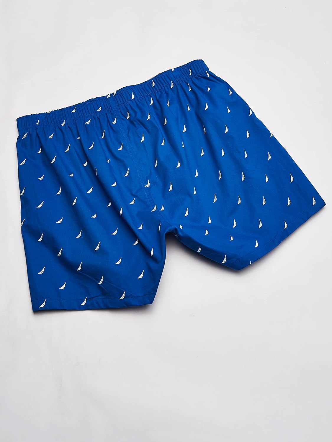 image:imageNautica Mens Classic Cotton 3Pack Woven BoxersPeacoatDellarobbiaSails Sea Cobalt