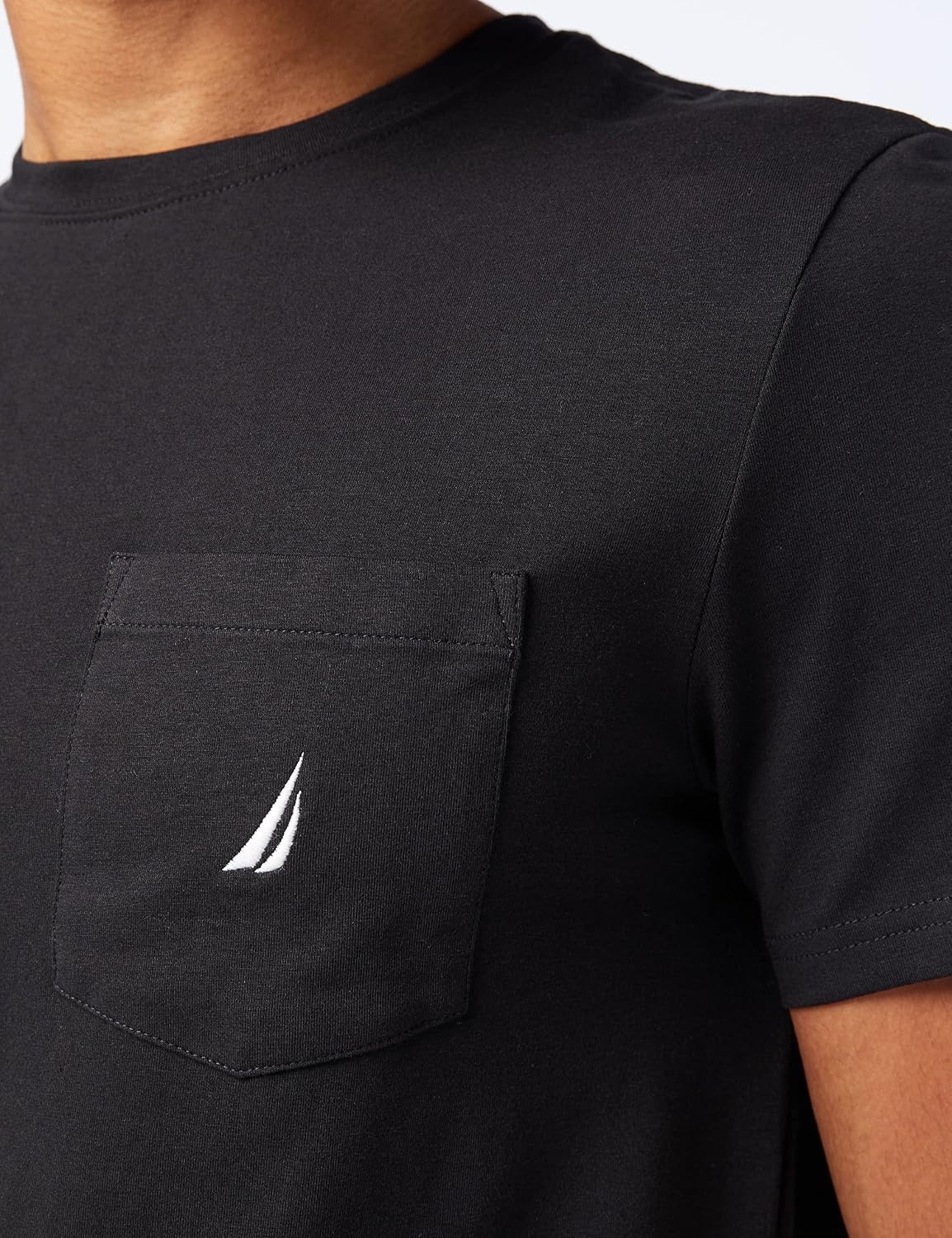 image:imageNautica Mens Classic Fit Pocket TShirtBlack