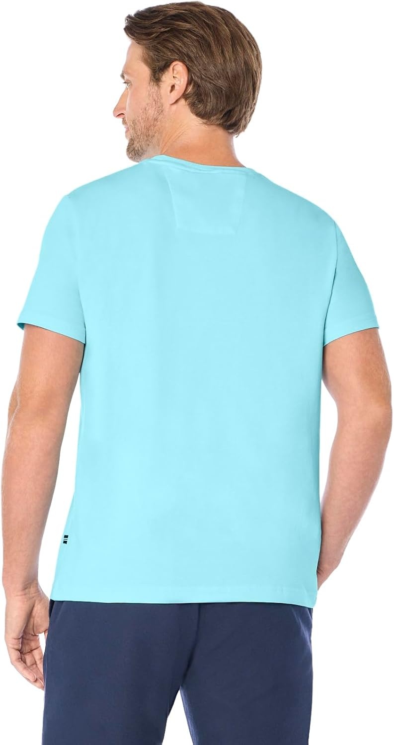 image:imageNautica Mens Classic Fit Pocket TShirtBright Aqua Blue